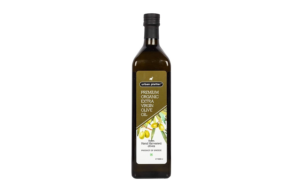 Urban Platter Premium Organic Extra Virgin Olive Oil   Plastic Bottle  1000 millilitre